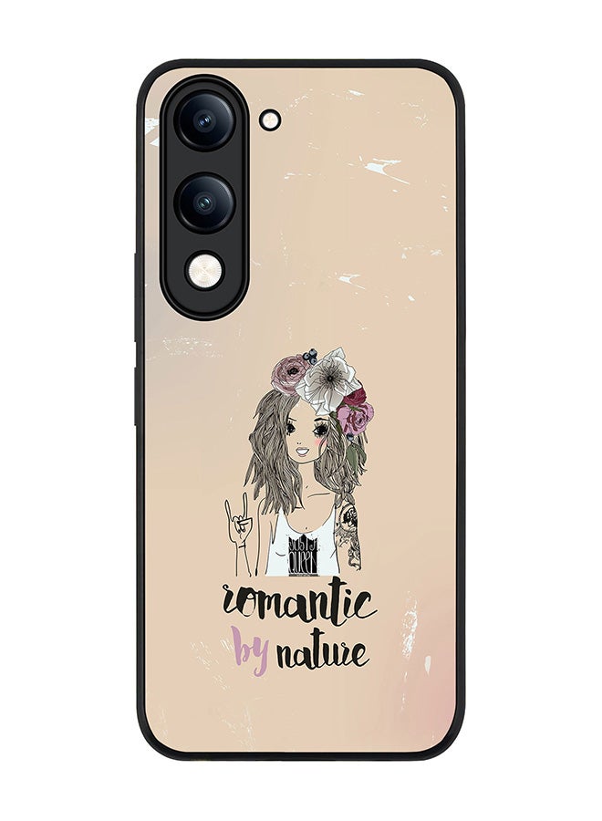 For vivo Y29s 5G / Y19s 5G Case,Slim fit Camera Protection, Shockproof Thin Phone cover  - Romantic by Nature